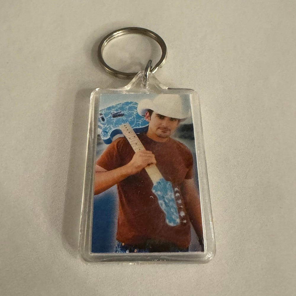 Brad Paisley Bonfires & Amplifiers Keychain Country Music Collectible